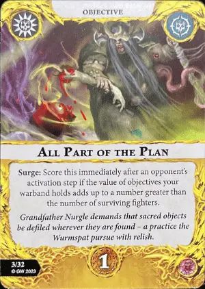 All Part of the Plan Card from Paths of Prophecy Rivals Deck