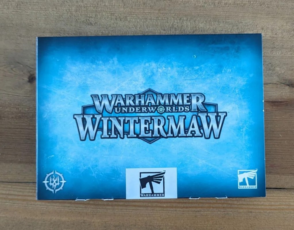 Warhammer Underworlds Wintermaw Boxset Card Box