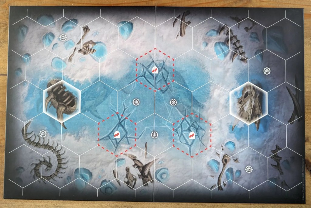 Warhammer Underworlds Wintermaw Boxset Board
