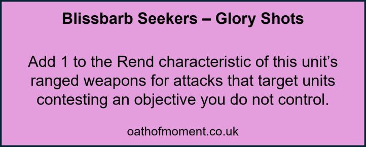 Age of Sigmar Hedonites of Slaanesh Blissbarb Seekers Glory Shots